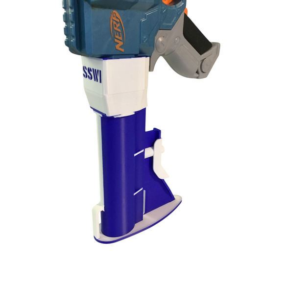 NERF N-Strike Elite 2.0 Phoenix Cs-6 Motorized BlasterWith Custom SSWI Stock - Picture 5 of 9